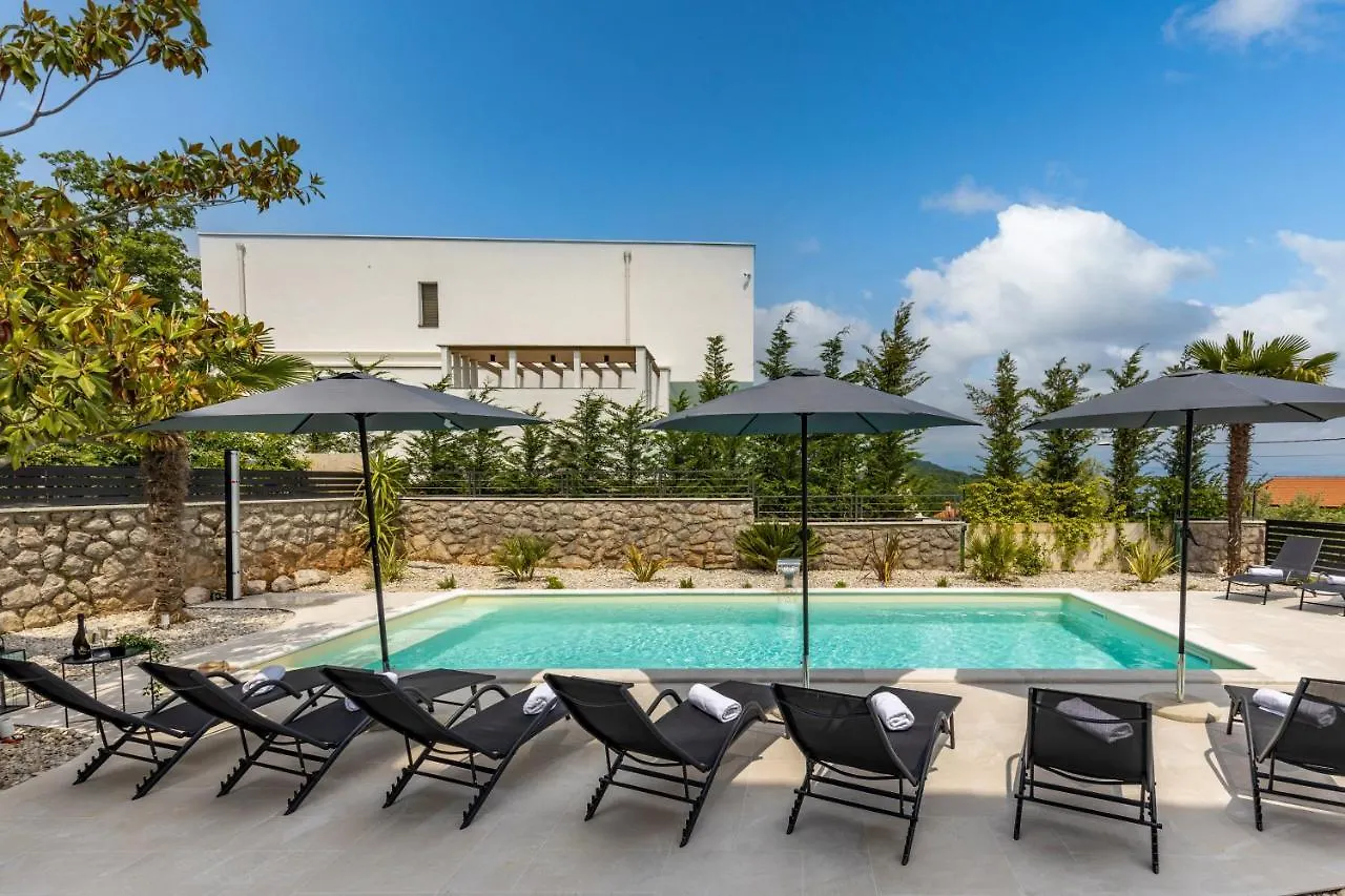 Villa Adriatic, Apartment Chiara With Sea View And Heated Swimming Pool, Free Private Parking, Icici