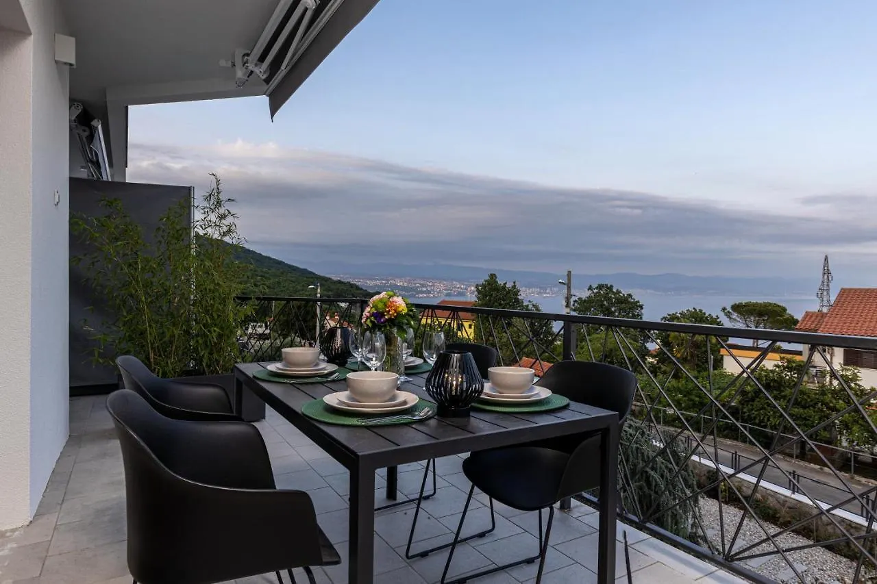Villa Adriatic, Apartment Chiara With Sea View And Heated Swimming Pool, Free Private Parking, Icici